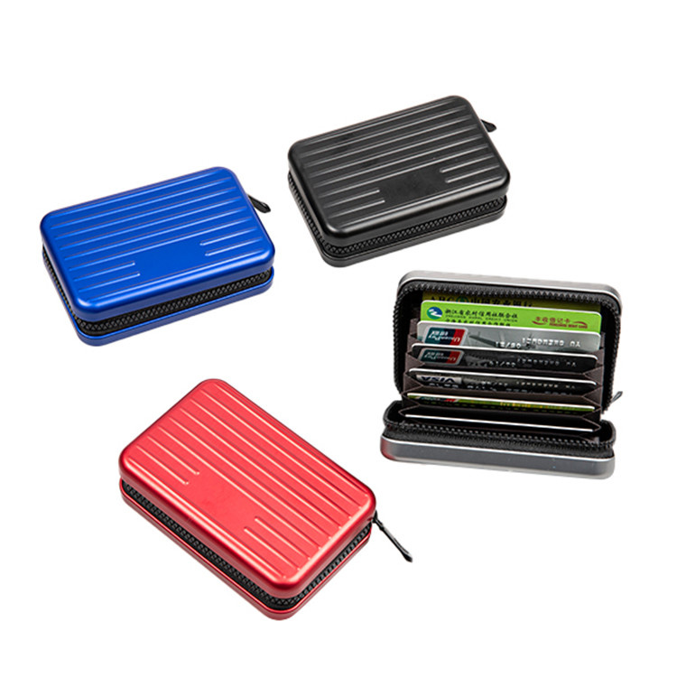 Why Should You Choose an RFID Blocking Aluminum Credit Card Case with Zipper